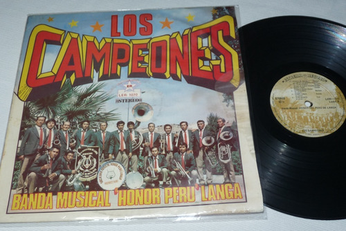 Jch- Banda Musical Honor Peru Langa Los Campeones Huaynos Lp