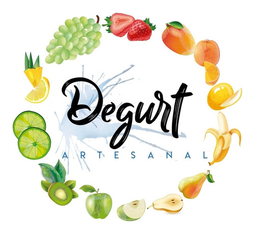 Imagen 4 de 4 de Yogurt Griego Natural Sin Gelatina Degurt Artesanal