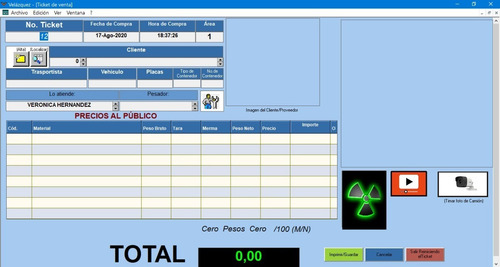 Programa Para Control De Chatarra