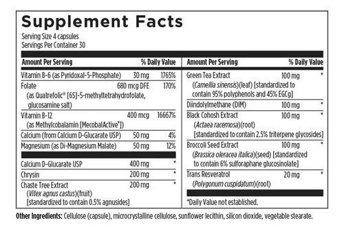Designs For Health Femguard+balance (balance Hormonal) 120 C Sin Sabor