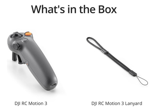 Controlador Inteligente Fpv Dji Rc Motion 3 Con Immersive Mo