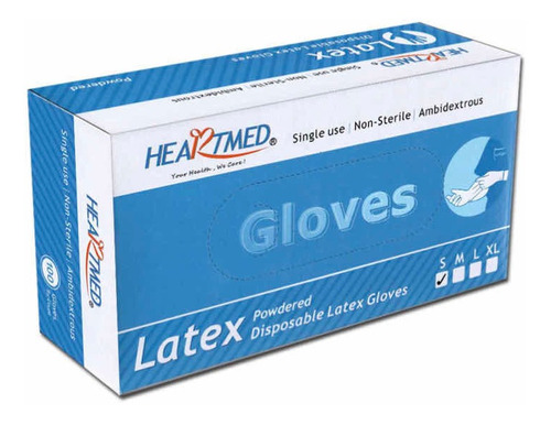 Imagen 6 de 10 de Guantes Latex Descartables / Caja X 100 Un.