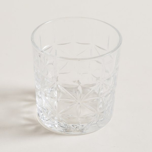 Set X6 Vasos De Whisky Tragos Drops 300ml Color Tranparente