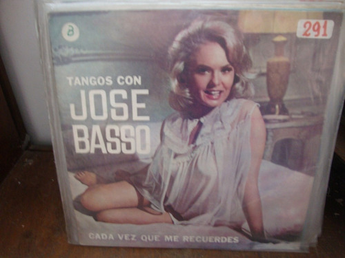 Vinilo Jose Basso Cada Vez Que Me Recuerdes T2