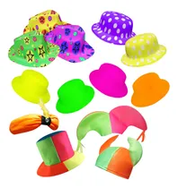 Comprar Combo Sombreros Fluo Cotillon - Solo Gorros Fluo X50