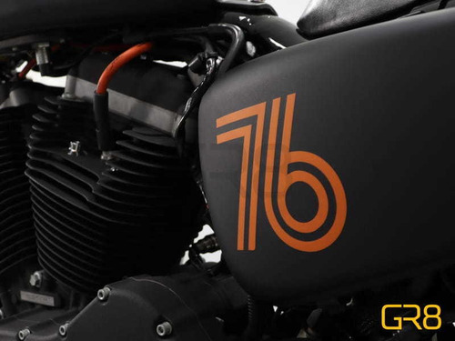Imagem 9 de 15 de Harley-davidson Xl883 R 2008- Customizada No Estilo Café Ra