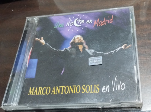 Marco Antonio Solis Cd  + Dvd Una Noche En Madrid  En Vivo