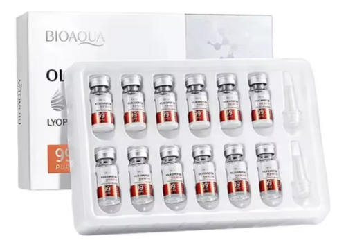 Kit Com 12 Microneedling Facial Soro, Levedura, Liofilizado