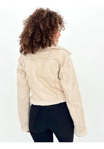 Campera Gamulan Corderito Mujer