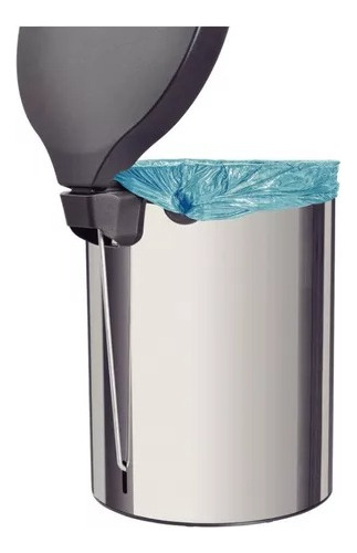 Bote De Basura 5 L Con Pedal Acero Inoxidable Tramontina