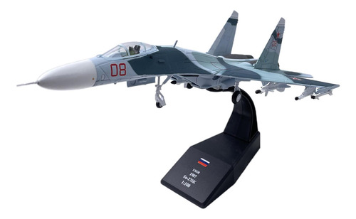 2 Uds 1/100 Flanker Sukhoi Su-27 Con A-10 Helicóptero De De