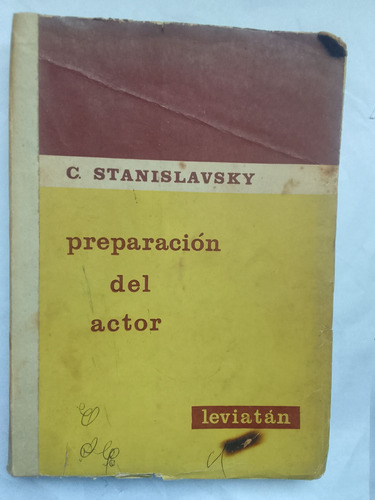 Stanislavsky Constantin  Preparación Del Actor