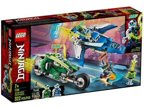 Imagem 1 de 5 de 71709 - Veículos De Corrida Do Jay E Do Lloyd - Lego Ninjago