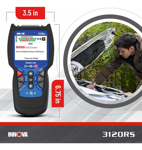 Escaner De Diagnóstico Automotriz Innova 3120rs
