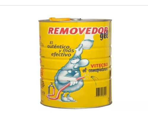 Removedor Gel Vitecso X 4lts. + 1lija Al Agua