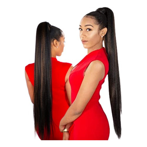 Extensión De Cabello Ponytail 100% Fibra Natural 36 PLG