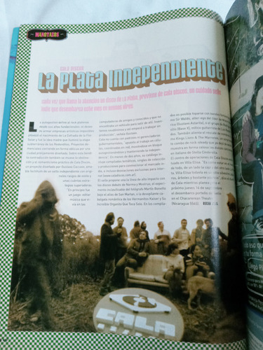 Revista Antigua * La Mano * N° 30 Año 2006 Rock Dylan Musica (Usado)
