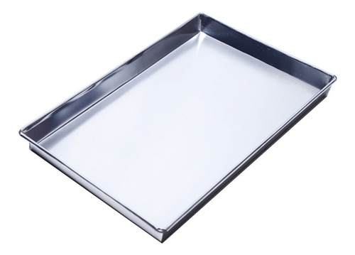 Assadeira Forma Alumínio Pão Doce 58x70x3,5 Cm- Kit 15 Peças