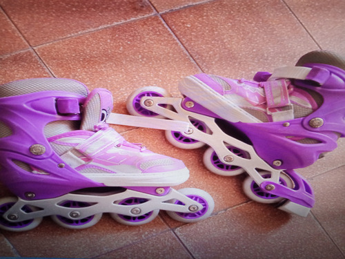 Patin De Niña Ajustables (Usado)