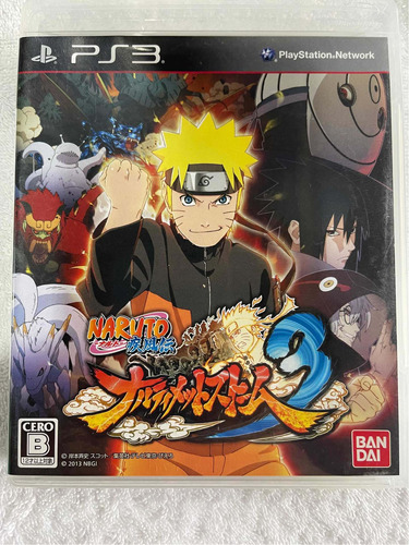 Ps3 Naruto Ninja Storm 3 Usado Original Japonês Midia Fi
