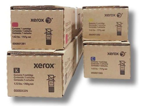 Kit De Toner Xerox X700/770/75c Original Cmyk