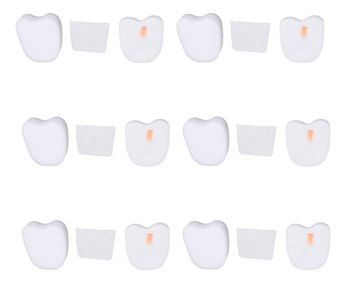 Poste De Conjunto De Filtros De Aspirador De Pó 6pcs