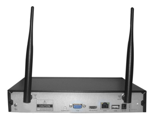 Imagen 3 de 7 de Kit 4 Camaras Wifi Inalambricas Cctv Ip Vigilancia Seguridad