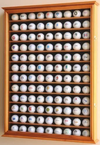 108 Display Pelota De Golf Caso De Pared Del Gabinete Del Es