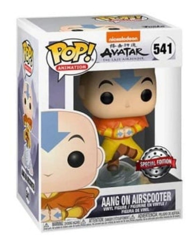Funko Pop! Aang On Airscooter Avatar - Caja Maltratada #541