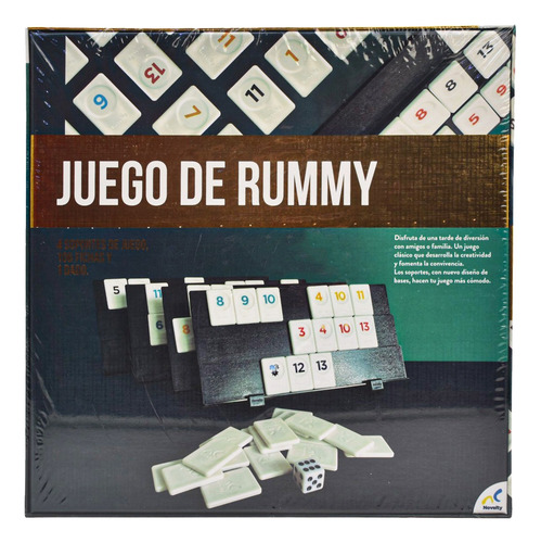 Rummy Juego De Mesa Version 04 D016 Novelty