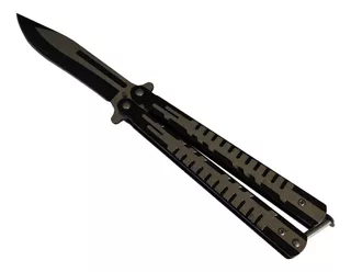 Cuchillo Mariposa Balisong Hoja Acero Buen Peso