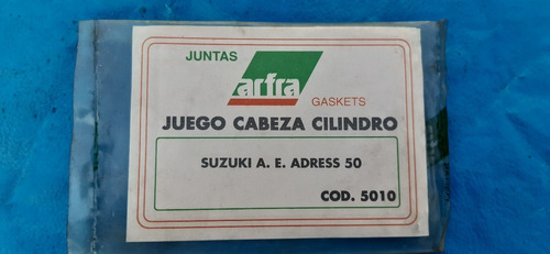 Juego Juntas Cabeza De Cilindro Suzuki Adress 50 Cc