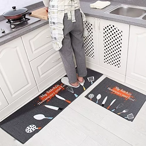  Alfombras de cocina, alfombra antideslizante para
