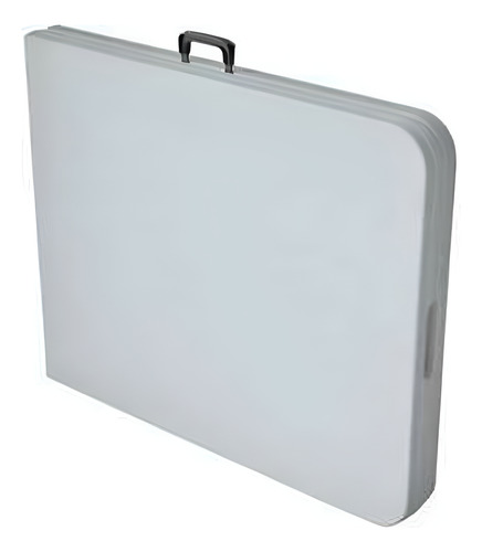 Mesa Plegable 180 Cm Maleta Multiuso Blanco
