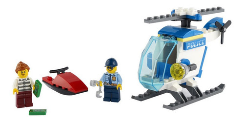 Imagen 2 de 2 de Lego City 60275 Helicóptero De Policía