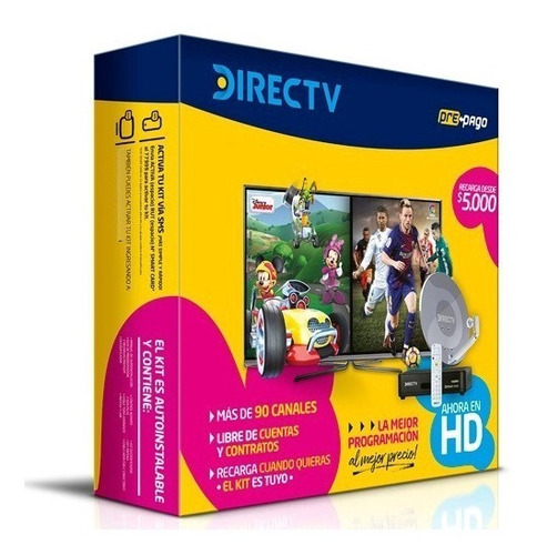 Kit Directv Hd Prepago 1 Deco 