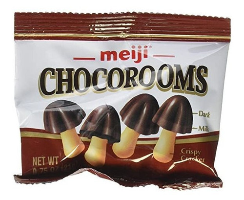 Chocorooms Meiji (2 Bxs Con 48 Bolsas De 21 Gramos) ...