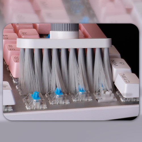 Cepillo Para Teclado, Removedor De Polvo, Esquina, Plumero
