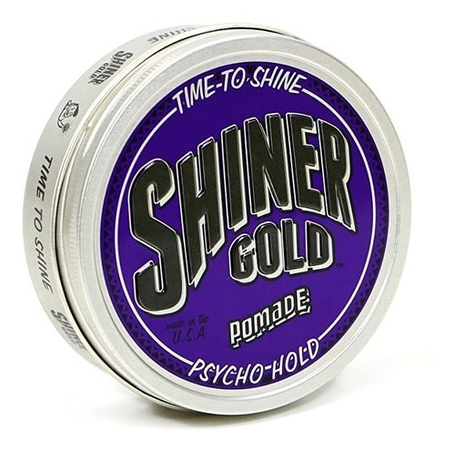 Shiner Gold Psycho Hold Pomada 4oz