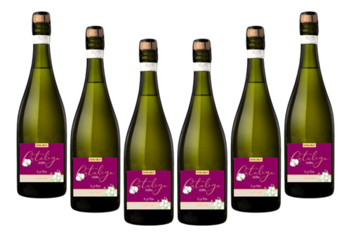 Espumante Cataleya Extra Brut Charmat Corto X 6 Botellas