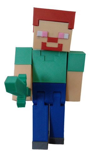 Steve Articulado Minecraft || Impresión 3d