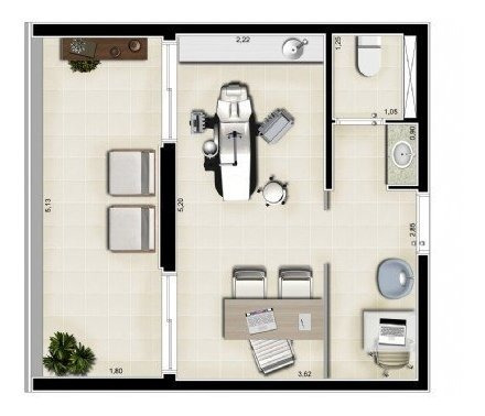 Imagem 15 de 17 de Sala À Venda No Bairro Jardim Do Mar - São Bernardo Do Campo/sp - O-4062-10976