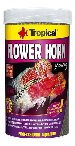Ração Tropical Ciclideo Flower Horn Pellet Young 380g