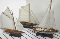 Comprar Barcos Veleros A Escala Madera (precio Por Los Tres)