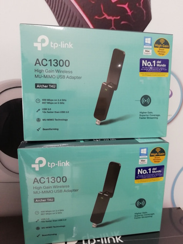 Adaptador Usb 3.0 Wifi Archer T4u Dual Band 2.4ghz + 5.0ghz