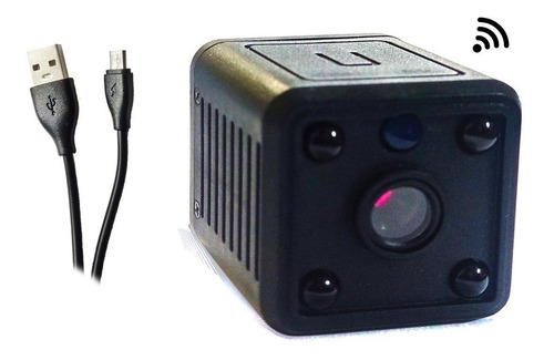 Imagem 6 de 7 de Mini Câmera Espiã Wi-fi Bateria Hd 1080p Sem Fio Mycam