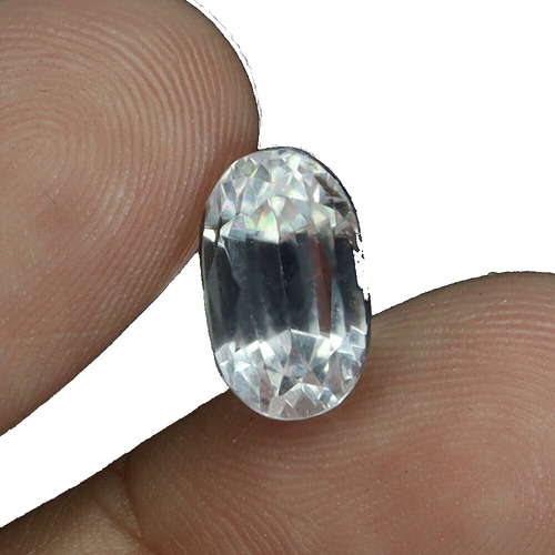 Gema Esmeralda Rosa Kunzita 11 X 7 X 7 Mm 5 Kt Joya P Anillo