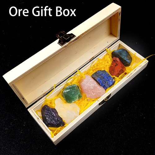 Conjunto De Piedras De Cristal Natural, Piedra Rugosa, Chakr