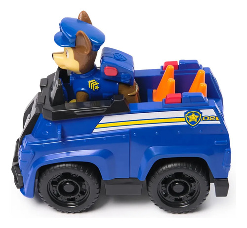 Paw Patrol Vehiculo Med C/ Figura Surtido Int 97237 Original Chase