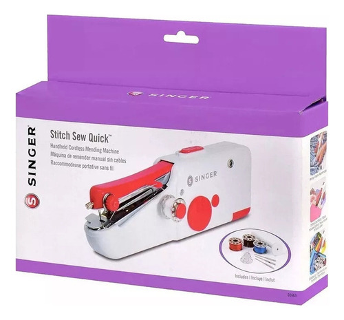 Máquina De Reparo Portátil Rápida Singer 01663 Stitch Sewing